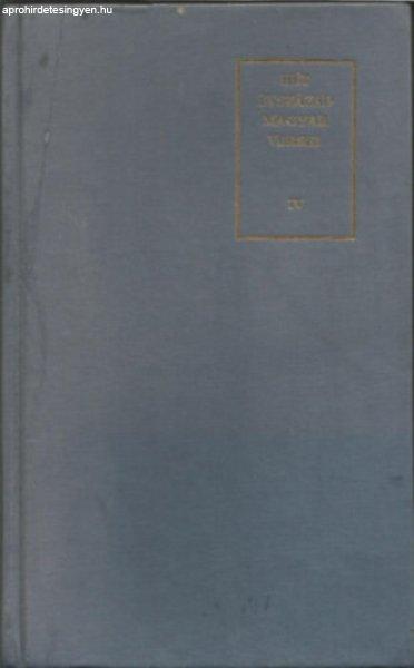 Hét évszázad magyar versei IV. - Szépirodalmi Könyvkiadó