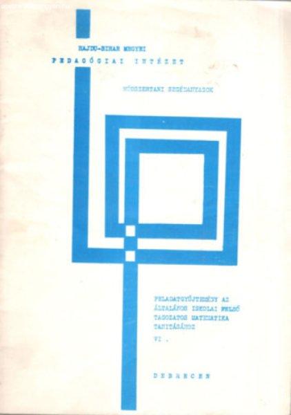 Feladatgyűjtemény az általános iskolai matematika tanításához 6.osztály
- Dutka Józsefné