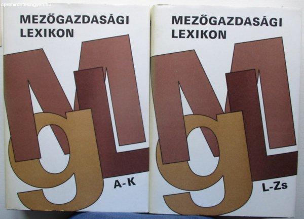 Mezőgazdasági lexikon I-II. - Barna-Lencsepeti-Sárközy