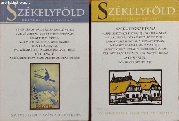 Székelyföld - XV. évf. 2., 8. szám (2011. február, augusztus) (2 lapszám)
- Lövétei Lázár László (főszerk.)