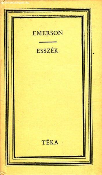 Esszék - Az emberiség képviselői - Angolok (Téka) - Ralph Waldo Emerson