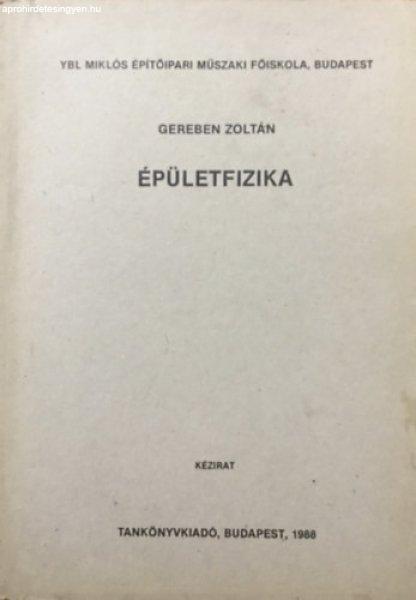 Épületfizika - Gereben Zoltán