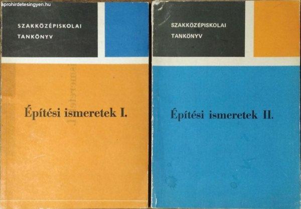 Építési ismeretek I-II. (Szakközépiskolai tankönyv) - Erdélyi Tibor -
Mikulka Miklós