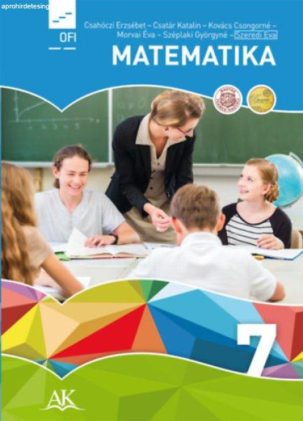 Matematika 7. tankönyv a 7. évfolyam számára -
Csahóczi-Csatár-Kovács-Morvai-Széplaki-Szeredi