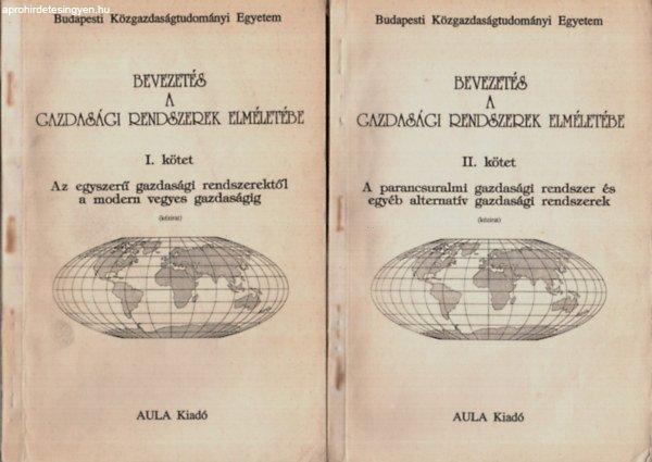 Bevezetés a gazdasági rendszerek elméletébe I-II: Az egyszerű gazdasági
rendszerektől a modern vegyes gazdaságig, A parancsuralmi gazdasági rendszer
és egyéb alternatív gazdasági rendszerek. - Szabó Katalin