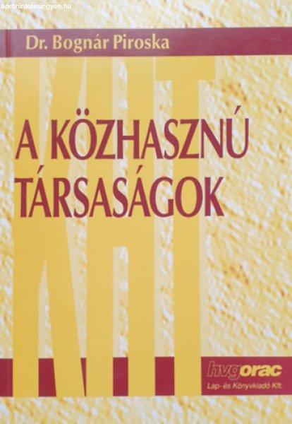 A közhasznú társaságok - Dr. Bognár Piroska