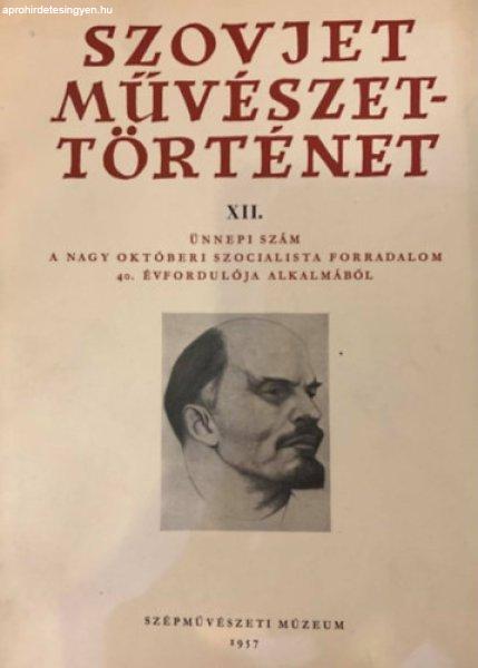 Szovjet művészettörténet XII. - Ünnepi szám -