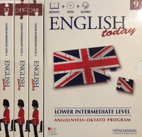 English today 9-12 - Lower intermediate level 1-4. (könyv+DVD+audio) - ism