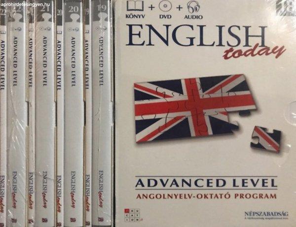 English today 18-22 - Advanced level 1-5. (könyv+DVD+audio) -