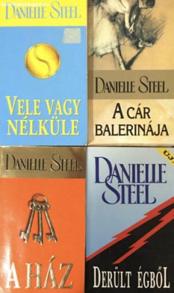 Vele vagy nélküle + A cár balerinája + A ház + Derült égből (4 kötet) -
Danielle Steel