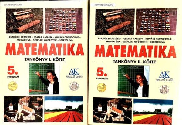 Matematika tankönyv 5. évfolyam I-II. kötet -
Csahóczi-Csatár-Kovács-Morvai-Széplaki-Szeredi