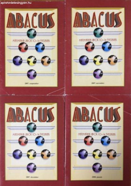 Abacus - matematikai lapok 10-14 éveseknek (2007. 09., 11., 12., + 2008. 01.)
(4 kötet) - Magyar Zsolt