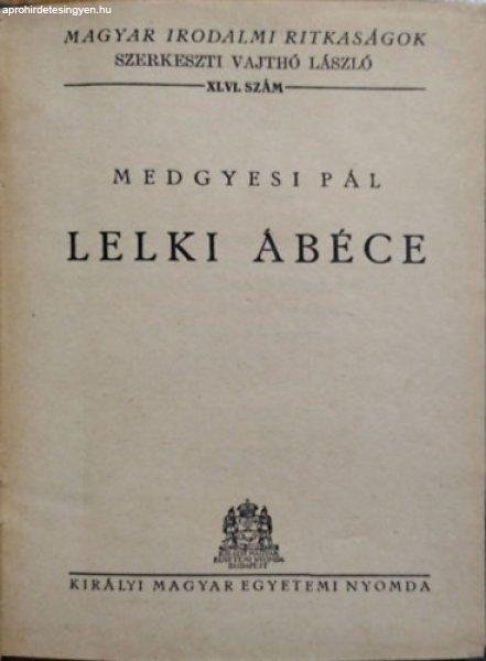 Lelki ábéce - Medgyesi Pál