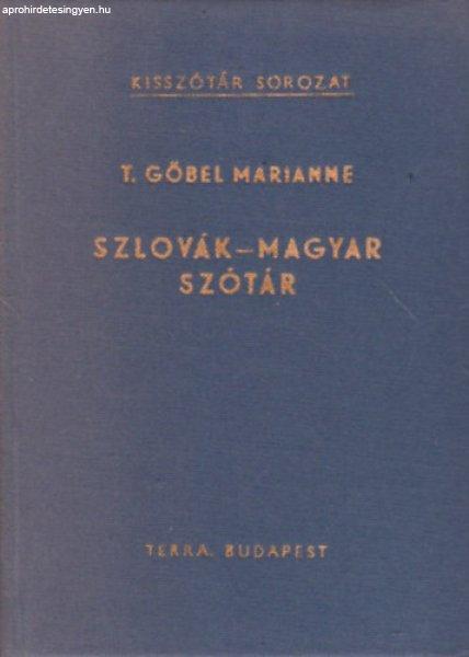 Szlovák-magyar szótár - T. Göbel Marianne