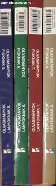 Irodalmi ikerkönyvek 5-8. évfolyam - Olvasmányok fiúknak, lányoknak (4
kötet) - Tóth Krisztina-Valaczka András