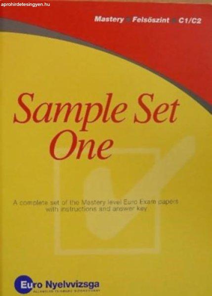 Sample Set One - Mastery FELSŐSZINT/C1/C2 -