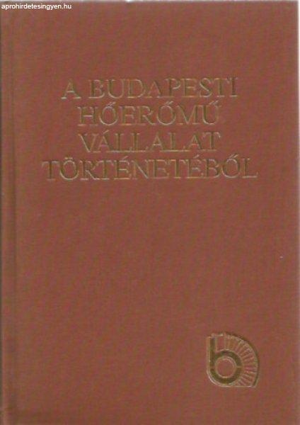 A Budapesti Hőerőmű Vállalat történetéből (Kelenföldi Erőmű
1914-1989, Újpesti Erőmű 1912-1989) - Varga István; Dr. Járosi Márton