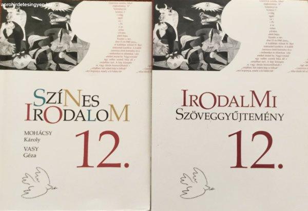 Színes irodalom 12. + Irodalmi szöveggyűjtemény 12. (2 kötet) - Mohácsy
Károly, Vasy Géza