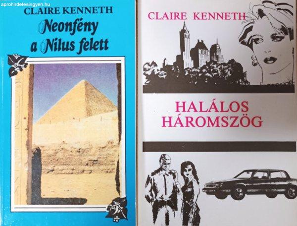 Neonfény a Nílus felett + Halálos háromszög (2 kötet) - Claire Kenneth