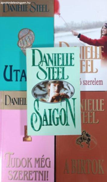 Saigon + A birtok + Tudok még szeretni! + Megváltó szerelem + Utazás (5
kötet) - Danielle Steel könyvcsomag