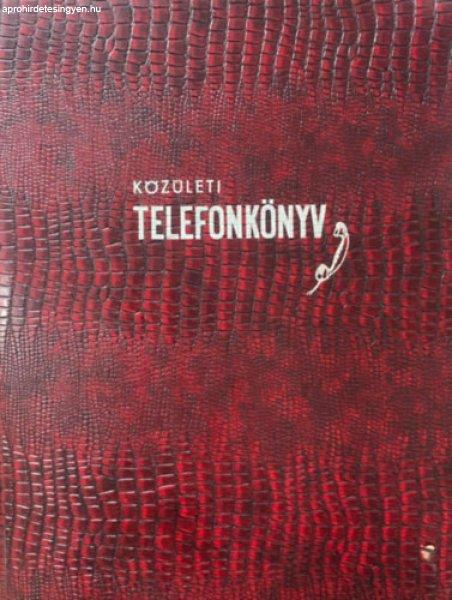 Budapesti közületi telefonkönyv 1979 - 