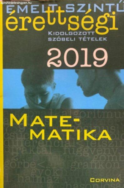 Emelt szintű érettségi - Matematika - 2019 - Kidolgozott szóbeli tételek - 