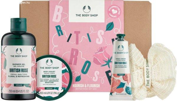 The Body Shop Testápoló ajándékcsomag British Rose