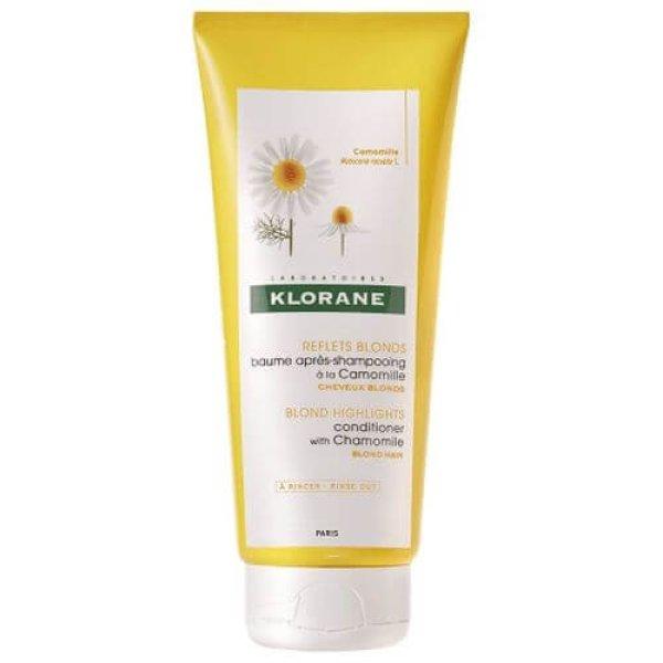 Klorane Világosító balzsam szőke hajra kamillával
(Blond Highlights Conditioner With Chamomile) 200 ml