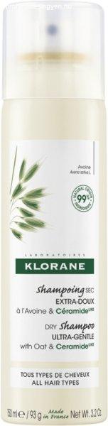 Klorane Száraz sampon ceramidokkal Zab (Dry Shampoo) 150 ml