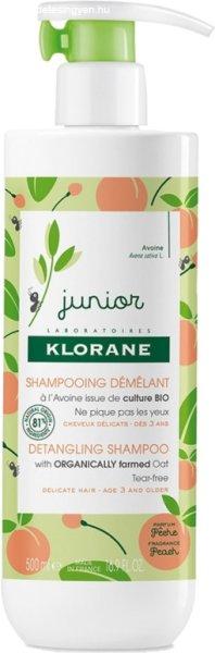 Klorane Gyermek sampon Junior (Detangling Shampoo) 500 ml