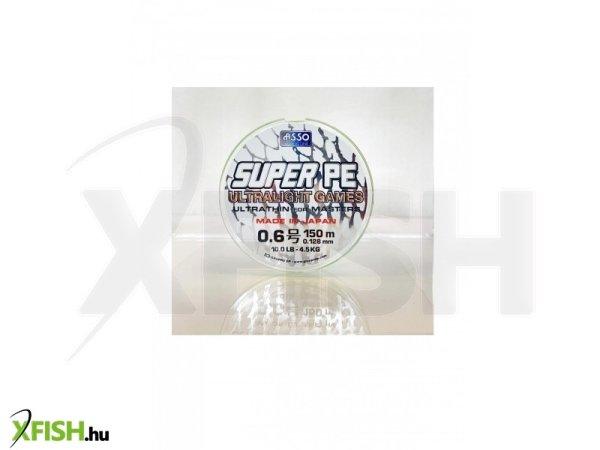 Asso Sp Ul Games Pe 4x Fonott Feeder Zsinór 0,117 mm 3,3 kg 150 m Zöld