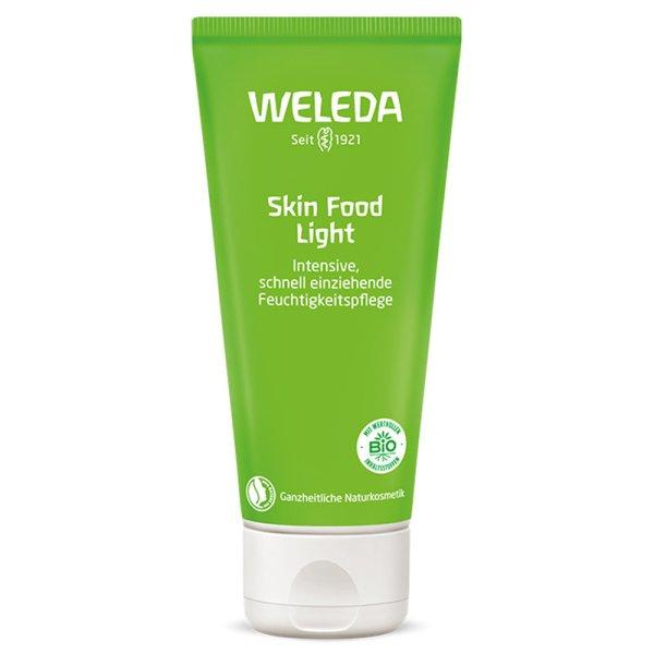 Weleda skin food light gyorsan beszívódó, intenzív hidratáló bőrápoló
krém arcra és testre, száraz bőrre 75 ml