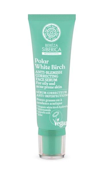 Natura siberica bereza siberica sarki fehér nyír bőrkorrigáló arcszérum 30
ml