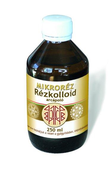 Mikroréz rézkolloid arcápoló 250 ml