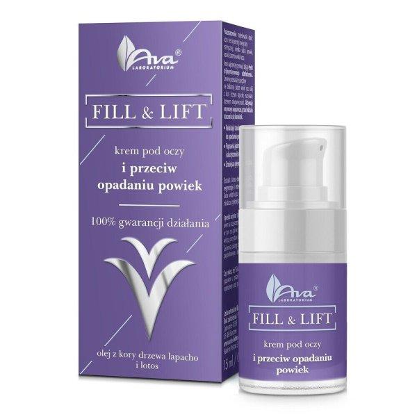 Ava fill and lift ráncfeltöltő anti-aging szemrácszérum megereszkedett
szemhéj ellen 15 ml