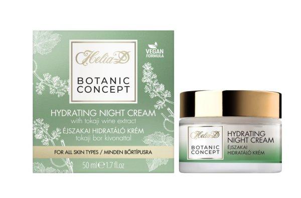 Helia-D botanic concept éjszakai hidratáló krém tokaji bor kivonattal 50 ml