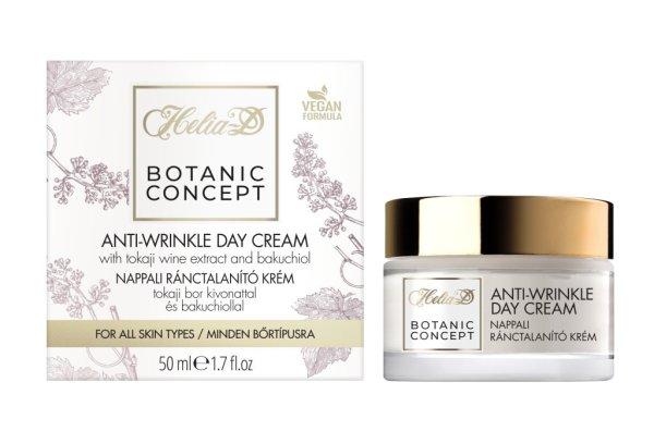 Helia-D botanic concept nappali ránctalanító krém tokaji bor kivonattal és
bakuchiollal 50 ml