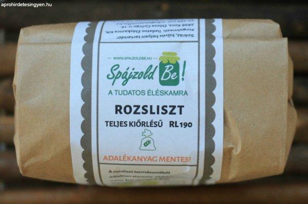 Spájzold be! teljes kiőrlésű rozsliszt RL 190 - 1000 g