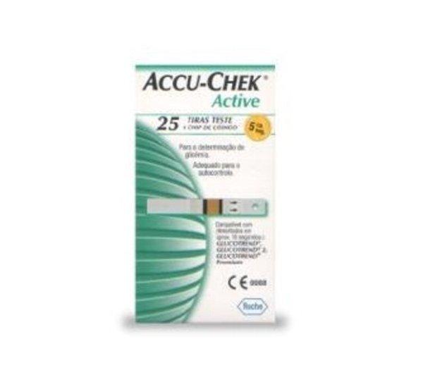 Tesztcsík Accu-Chek Active Glucose 25 db/doboz