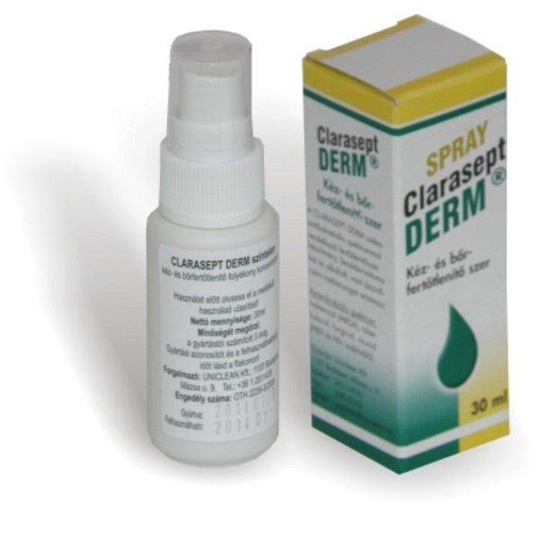 Fertőtlenítő Clarasept Derm 30ml spray