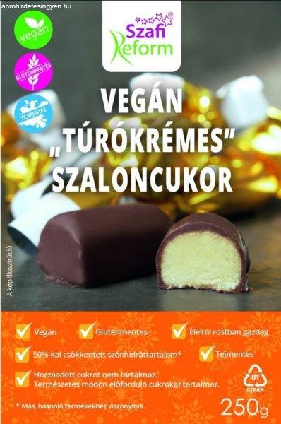 SZAFI R.SZALONCUKOR TÚRÓKRÉMES VEGÁN 250