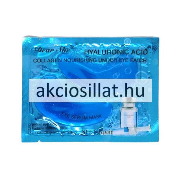 Dear She Hyaluronic Acid Collagen Eye Serum Mask szemmaszk hialuronsavas
kollagénes 6g 1pár