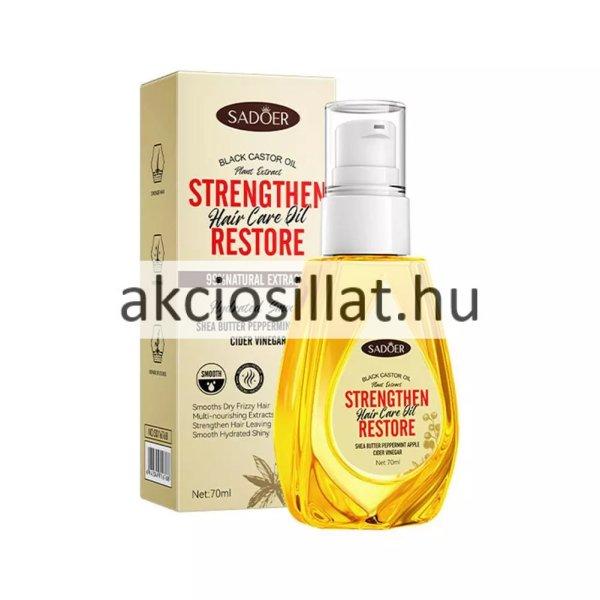 Sadoer Black Castor Oil Hair Care Oil Fekete ricinusolajos Hajolaj 70ml