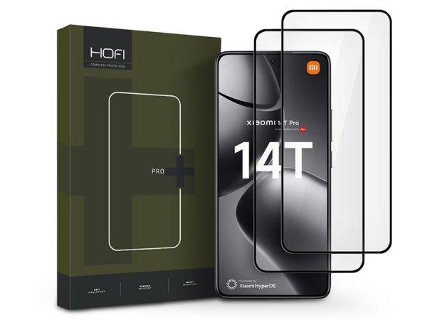 HOFI Glass Pro+ üvegfólia - Xiaomi 14T/14T Pro - 2 db/cs - fekete