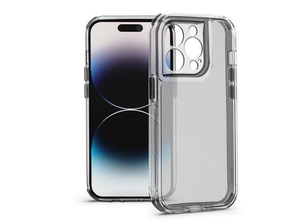 Haffner Matrix Clear kameravédős szilikon tok - Apple iPhone 14 Pro -
átlátszó