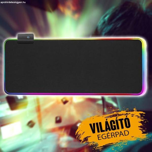 Gamer egérpad RGB