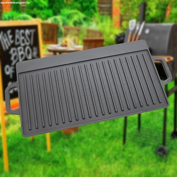 Kétoldalas grilllap 50x23x1,4cm 13064