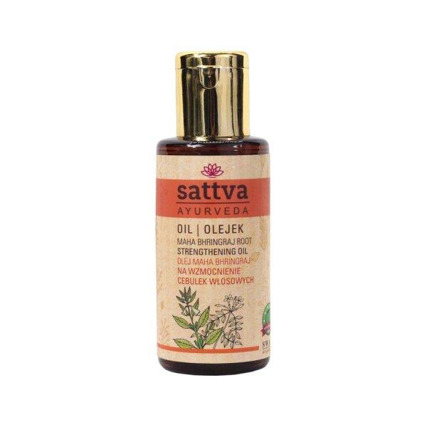 Maha bhringraj hajgyökér erősítő olaj 100ml - Sattva Ayurveda