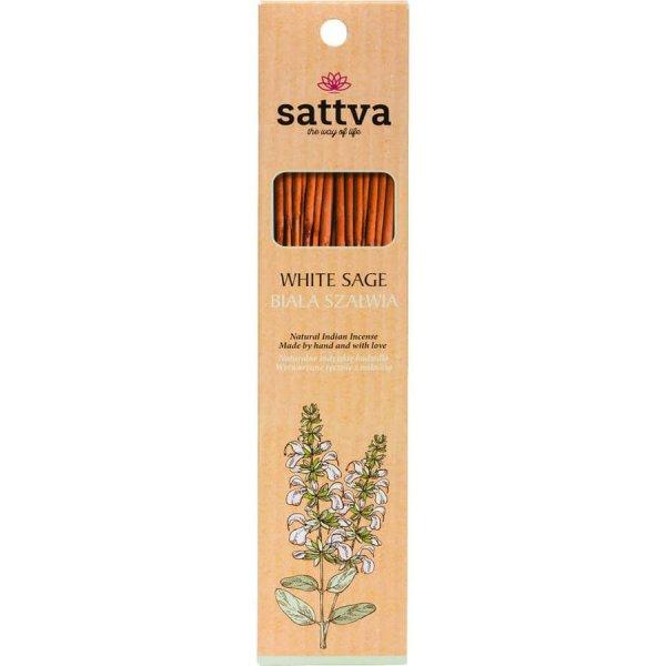 Füstölő, Fehér zsálya 30g - Sattva Ayurveda