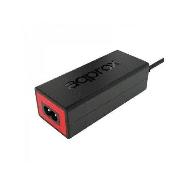 APPROX Notebook adapter 45W - Univerzális notebook töltő, 12V to 20VDC, 8
féle dugó, Fekete